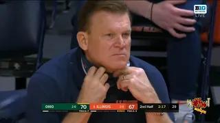 Illinois vs Ohio College Basketball  | Final 2 minutes | 11/27/20 | Extremely close game; bad calls?