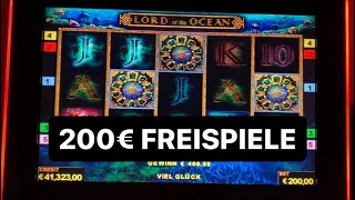 Lord of the Ocean 200€ Freispiele zocken😱Novoline Spielothek Spielhalle Volles Risiko Casino
