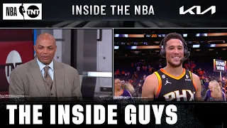 "You Passed a Bum" 🤣 | Devin Booker Joins Inside After Breaking Charles Record | NBA on TNT