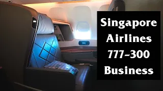 Singapore Airlines Business Class 777-300
