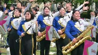 2024.5 25ライオンズクラブ市民フェスタ　精華女子高等学校吹奏楽部(マーチング無し)