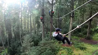 Go Ape Aberfoyle Oct 2021