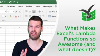 What Makes Excel's Lambda Functions so Awesome (and what doesn't)?