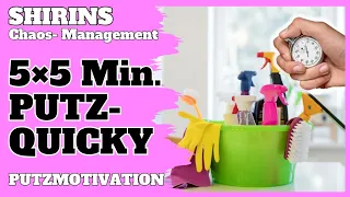 Blitzschnelle Ordnung! 5 Räume × 5 Min | Putzmotivation | Putzen mit dem Timer #cleanwithme #putzen