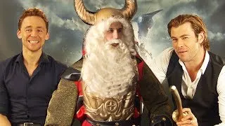 Tom Hiddleston, Chris Hemsworth, Natalie Portman in THOR & Loki vs Uncle Vili Daniele Rizzo