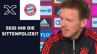 Sané schon wieder zu spät zum Training?! Nagelsmann ist genervt 😒 | FC Bayern | Bundesliga