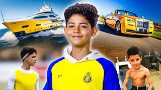 TAL PAI, TAL FILHO! Assim é vida luxuosa de Cristiano Ronaldo Jr, nova estrela do Al Nassr