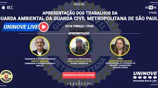 APRESENTAÇÃO DOS TRABALHOS DA GUARDA AMBIENTAL DA GUARDA CIVIL METROPOLITANA DE SÃO PAULO