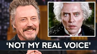 Christopher Walken REVEALS The TRUTH About His Voice..