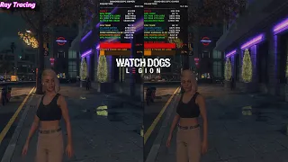 Watch Dogs Legion Ray Tracing ON VS OFF 4K | RX 7900 XTX | R9 7950X 3D