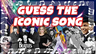 [GUESS THE SONG QUIZ] Iconic Songs Edition - Difficulty 🔥 - Best songs ever?