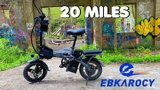 Ebkarocy 14 Ebike first Trail ride and Battery Test #ebike