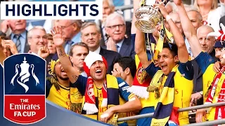 Arsenal 4-0 Aston Villa  - 2015 FA Cup Final | Goals & Highlights