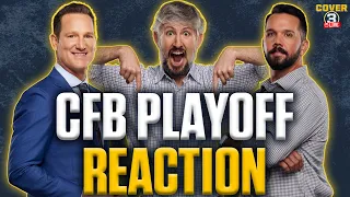 CFP Reaction! Michigan, Washington, Texas, Alabama make College Football Playoff! Florida State out!