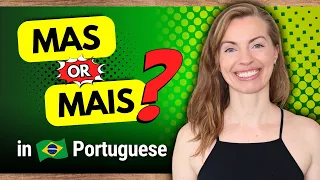 What's the Difference Between MAS and MAIS in Portuguese? - Meaning and Pronunciation