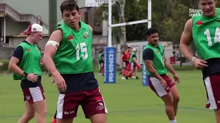 Stan Sport: Tate McDermott at the 2024 Super Rugby Pacific Launch