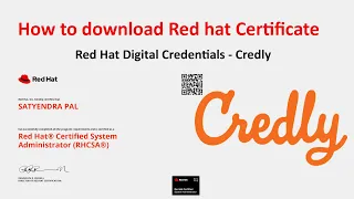 How to download Red hat RHCSA, RHCE, Openshift, Openstack Certificate | Digital Credentials - Credly