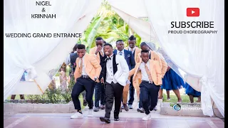 Babamunini Nijo & Krinna || Grand Wedding Entrance ||  Dance battle