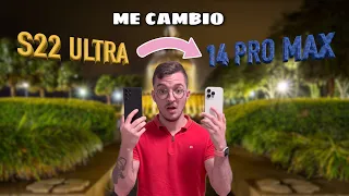 SAMSUNG S22 ULTRA VS Iphone 14 Pro Max ¡LLEGÓ LA HORA!