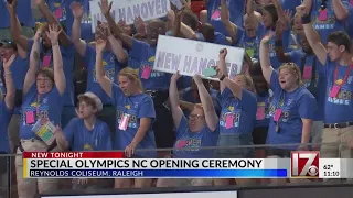 NC’s Special Olympics summer games kick off with opening ceremony in Raleigh