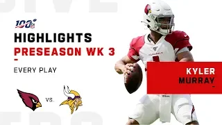 Every Kyler Murray Pass & Run vs. Vikings | NFL 2019 Highlights