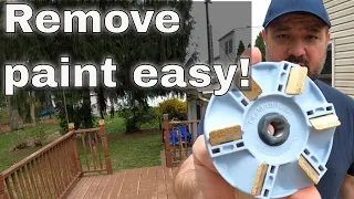 Diamabrush wood deck paint removal how to remove paint from wood fast and easy