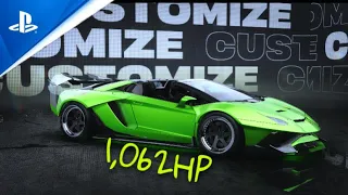 NFS Unbound| Fully Built 1062HP/700TQ. 2019 Lamborghini Aventador SVJ Roadster Review!!! 235MPH🔥