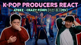 Musicians react & review ♡ ATEEZ - Crazy Form (미친 폼) (MV)