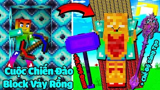 MINI GAME : CUỘC CHIẾN ĐÀO BLOCK VẢY RỒNG ** NOOB NÂNG CẤP GẬY ĐẤNG SÁNG TẠO VIP NHẤT ??