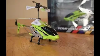 Syma S107G Mini RC Helicopter  - Unboxing and Flight Review