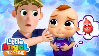 Baby John’s Bubbly Tummy | Fun Sing Along Songs by Little Angel Playtime