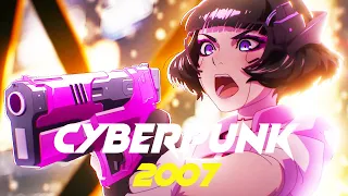 Cyberpunk: Edgerunners if it came out in 2007