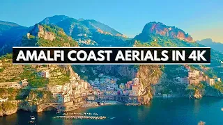 Amalfi Coast Italy 4k drone