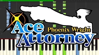 Phoenix Wright Ace Attorney - Investigation  Cornered (Piano)