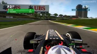 F1 2013 Xbox 360 - Team Mate Battle - Sao Paulo Scenario