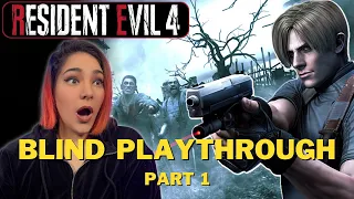 RESIDENT EVIL 4 BLIND PLAYTHROUGH (PC)! Part 1