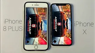 IPHONE X VS IPHONE 8 PLUS - (IOS 17) SPEED TEST