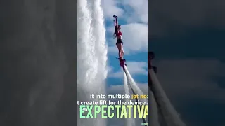 caindo de flyboard expectativa x realidade