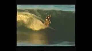 Heith Norrish @ south straddie.Longboard surf 2002