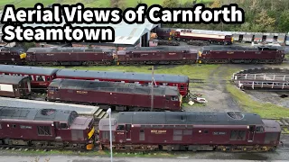 A Birds Eye View of CARNFORTH STEAMTOWN..!