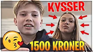 "HVIS I KYSSER, DONERE JEG *1.500 KRONER* " | Danske Highlights