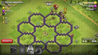 How to farm dark elixir at th7