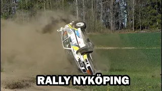 RALLY NYKÖPING | Crash | Rull | Action |