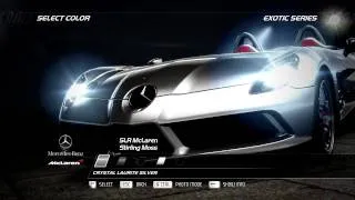 NFS Hot Pursuit - Presenting Mercedes SLR McLaren Stirling Moss - Exotic Series