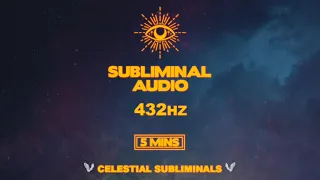 EXTREMELY POWERFUL SUBLIMINAL BOOSTER | INSTANT RESULTS | LAW OF ATTRACTION |432HZ MEDITATION MUSIC