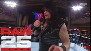 The Dead Man Undertaker Returns Raw 25th Anniversary : WWE Raw Highlights 22nd January 2018