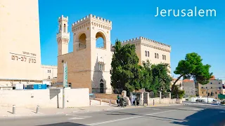 Jerusalem: Walking the Street of the Prophets into the Christian Quarter of the Old City.