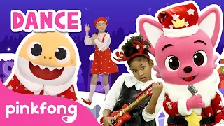 🔔 Jingle Bells Band | 🎄 Christmas Song | Dance Along with Lyrics | Pinkfong Baby Shark
