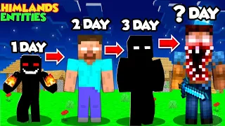 Minecraft, But Everyday I Convert Into a HIMLANDS Entity || Himlands in Hindi