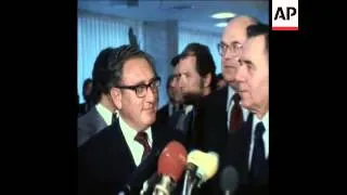 SYND 17 2 75 ANDREI GROMYKO MAKES STATEMENT AFTER MEETING WITH HENRY KISSINGER